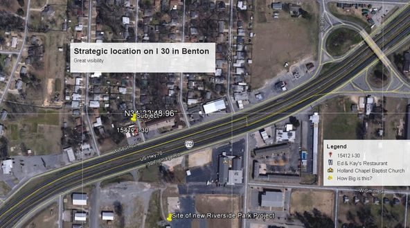 I-30 Commercial Building in Benton: 15412 Interstate 30 N, Benton, AR 72019